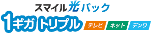 スマイル光パック1ギガトリプル